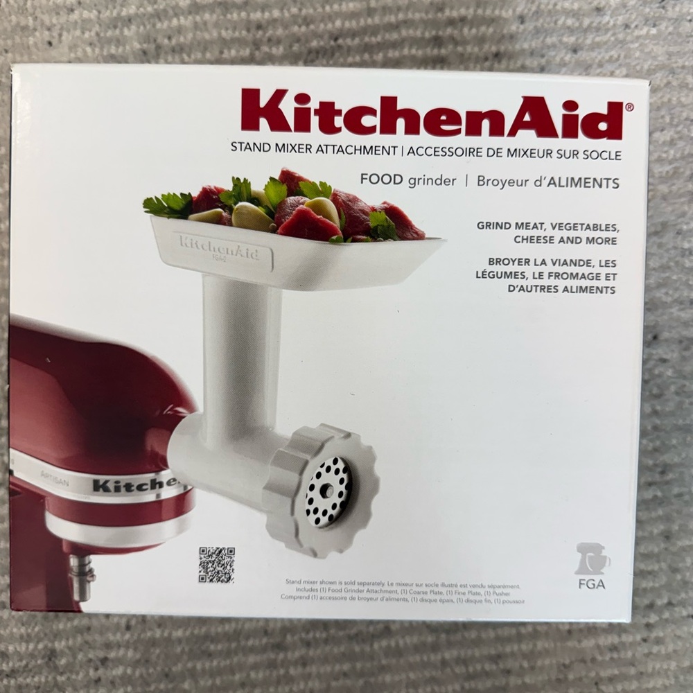 KitchenAid Stand Mixer Grinder Attachment